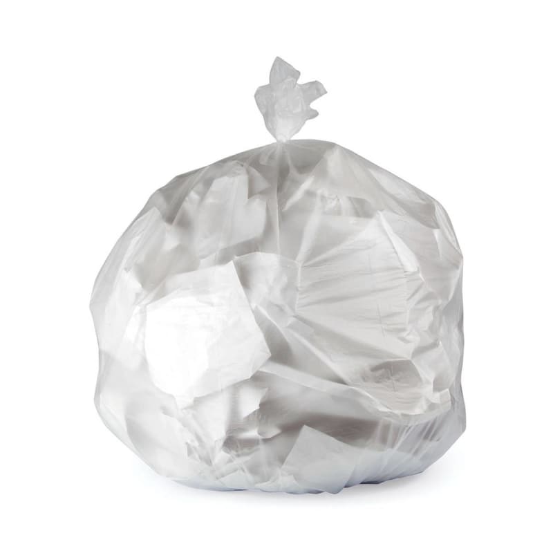 RJ Schinner Co Heritageâ„¢ Extra Heavy Duty Trash Bag, Colorless, 45-gallon Capacity